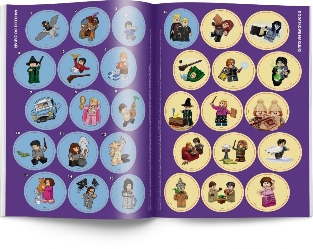 PAINTING BOOK A4 LEGO HARRY POTTER AMEET STICKERS